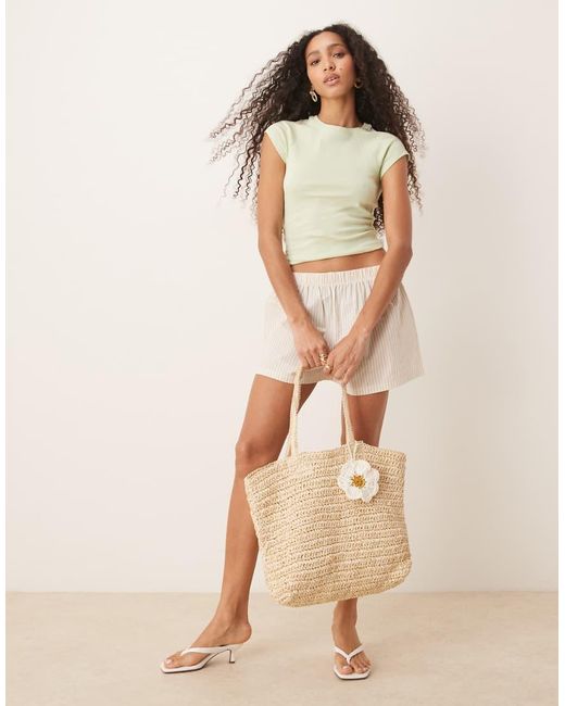 ASOS Baby-T-Shirt Met Raglanmouwen in het Green