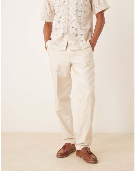 SELECTED Ascot in het Natural voor heren