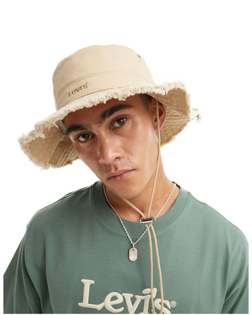 Levi's Natural Bucket Hat for men