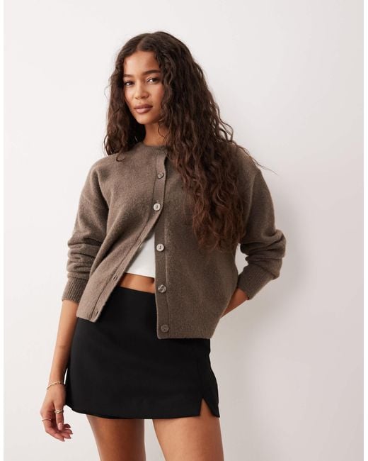 ASOS Natural Pelmet Mini Skort