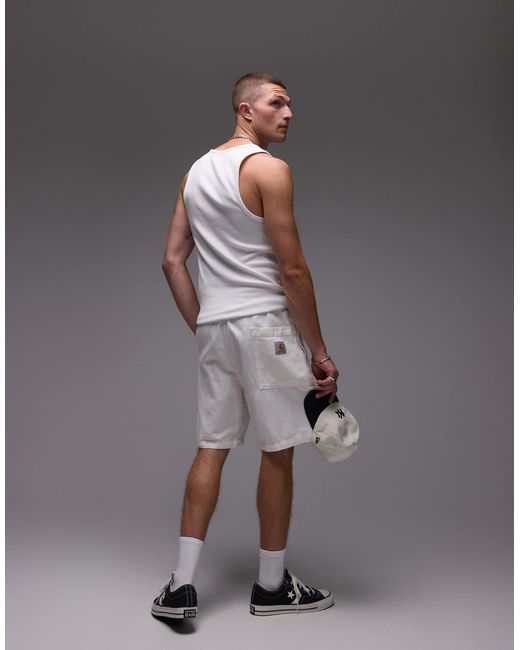 Carhartt Gray Rainer Shorts for men