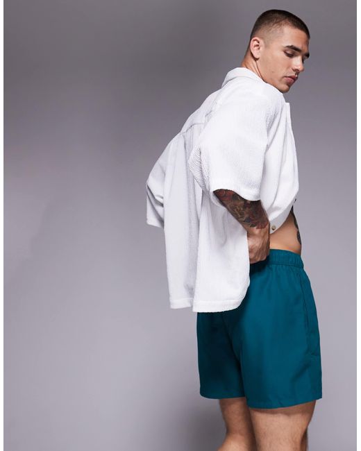 ASOS Green Swim Shorts for men