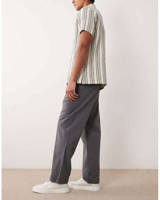 Paul Smith Natural Drawstring Trousers for men