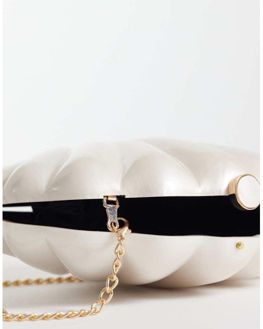 ASOS White Shell Shoulder Bag