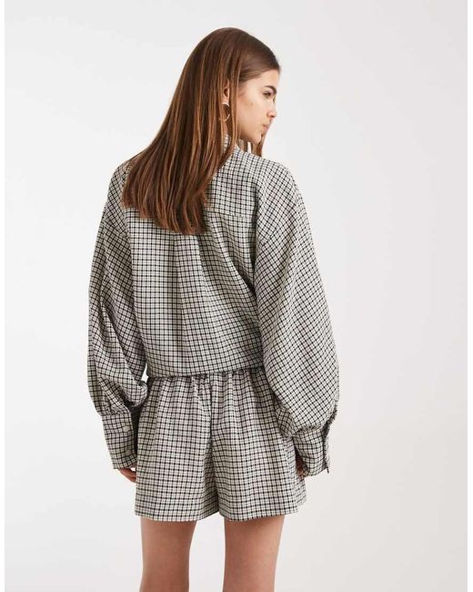 ASOS Gray Pull On Shorts