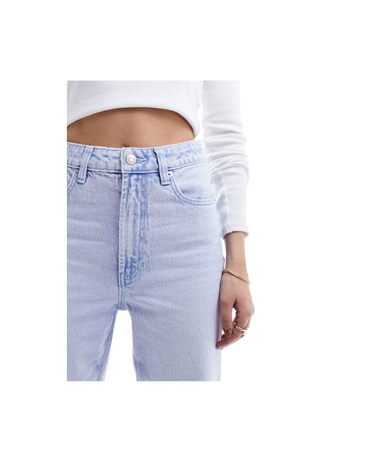 ASOS Blue – verkürzte, lockere jeans