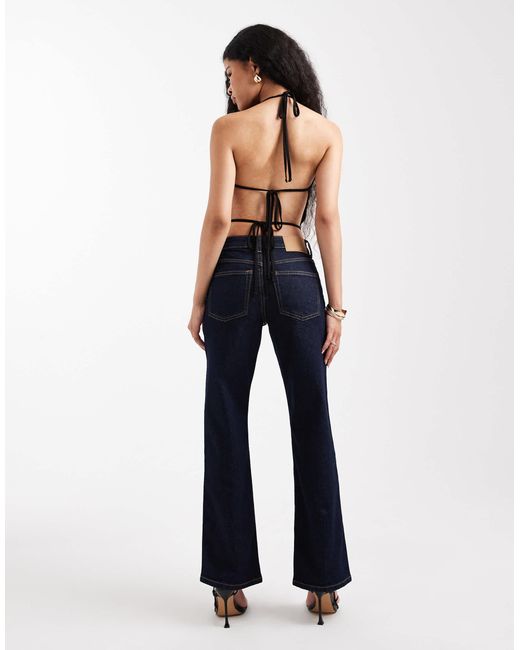 ASOS Blue Asos design petite – bequeme stretch-jeans