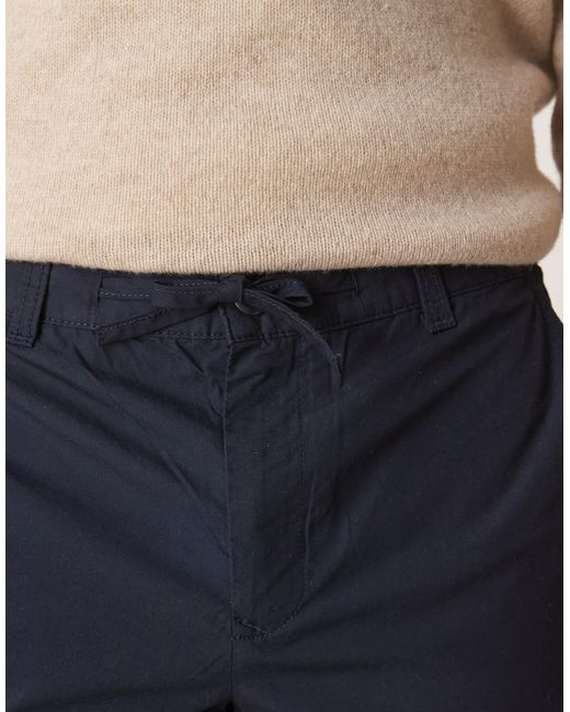 Mango – hose aus baumwolle in Natural für Herren