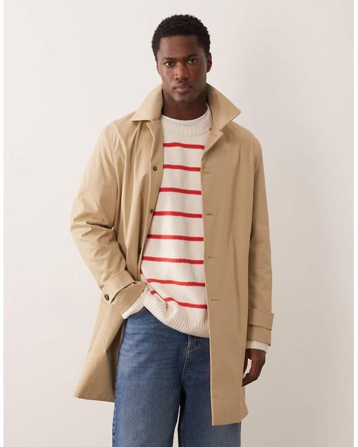 Trench di Mango in Blue da Uomo