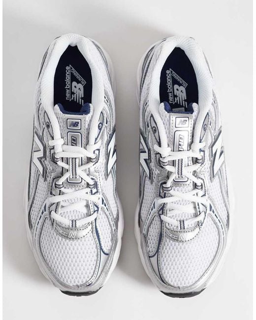 New Balance White 740 Trainers