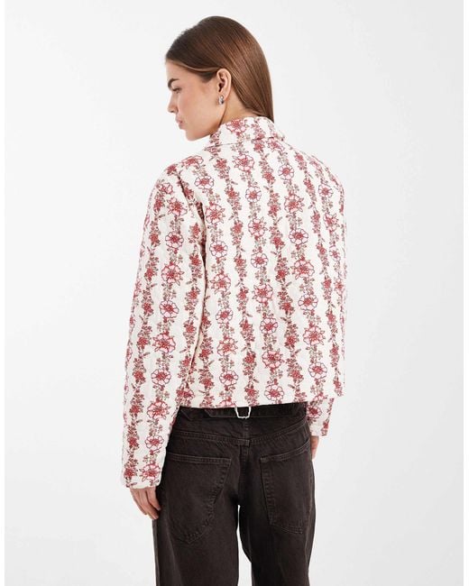 ONLY Pink Quilted Jacket