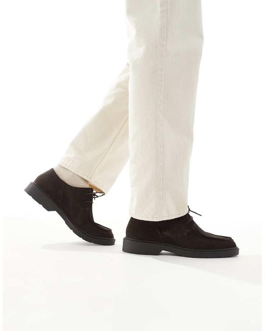 Jack & Jones Suède Loafers in het White voor heren