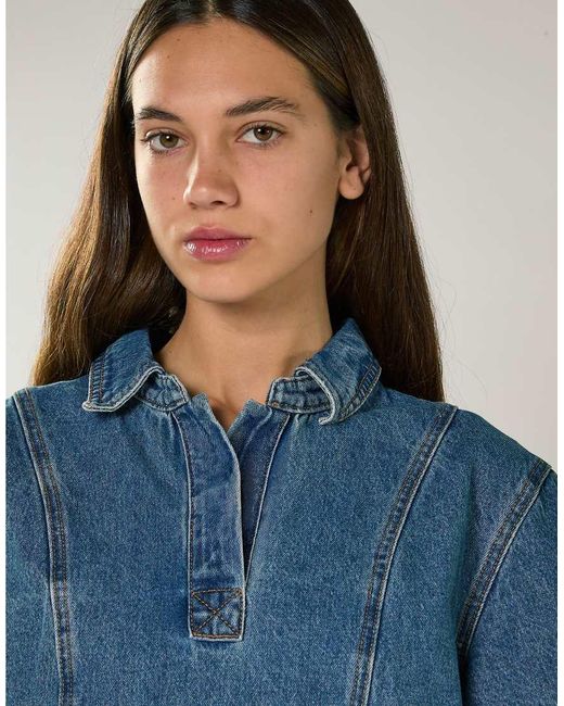 Glamorous Blue Denim Mini Dress
