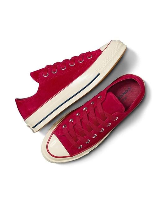 Converse Red Chuck 70 Ox Sneakers