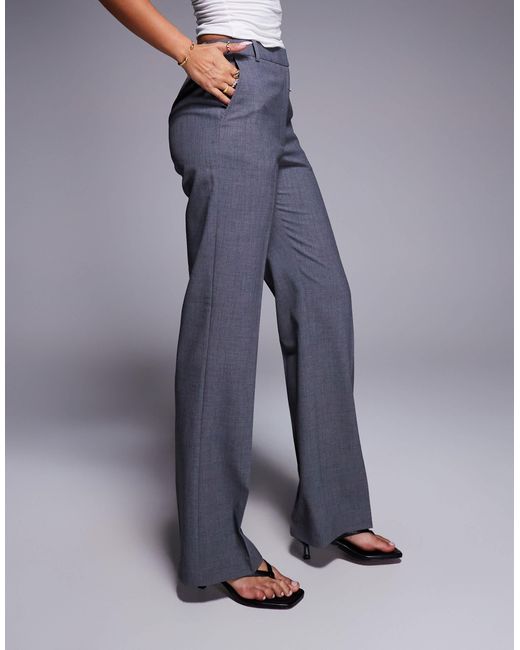 ASOS Blue – elegante, schmal geschnittene hose