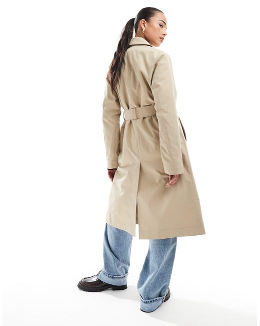 New Look Blue Trench Coat