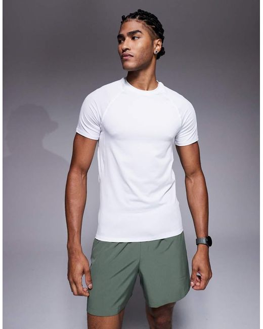 4505 Gray Muscle Fit Seam Detail Quick Dry Base Layer for men