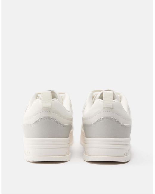 Pull&Bear – stwd – sneaker in White für Herren