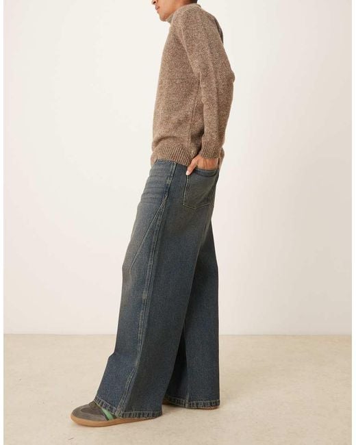 ASOS Multicolor Super baggy Jeans for men