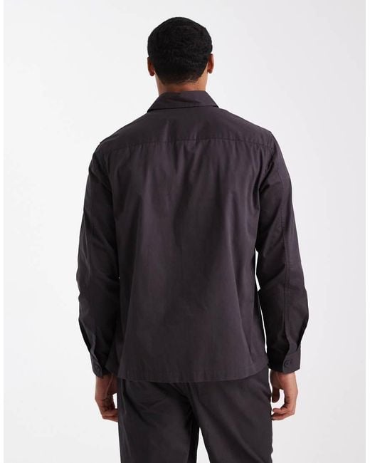 New Look Blue Shirt Co-ord for men