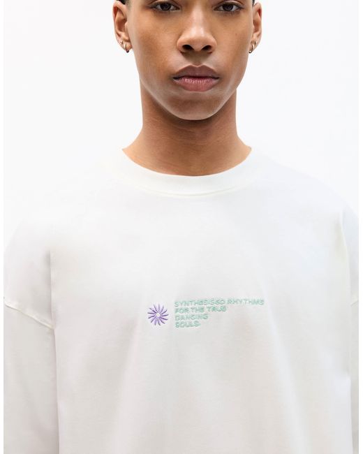 Pull&Bear – t-shirt in White für Herren