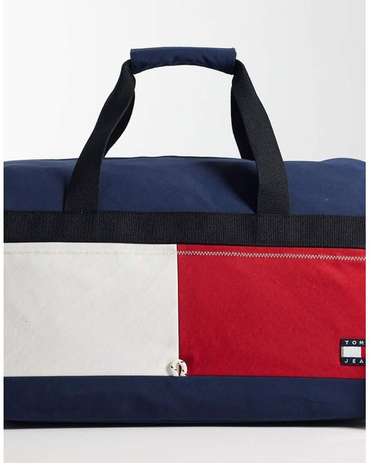 Tommy Hilfiger Blue Archive Duffle Bag for men