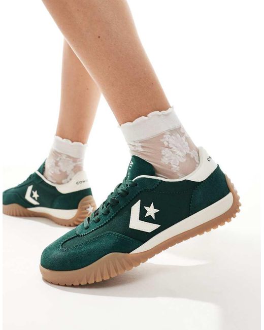 Converse Run Star Ox in het Green