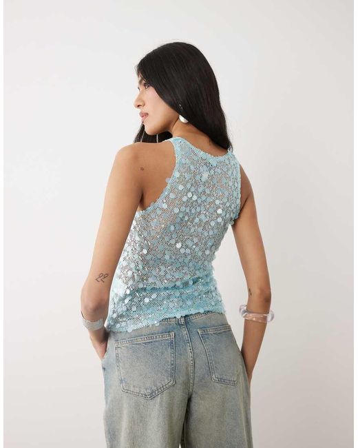 Motel Blue Yorenda Cami Top