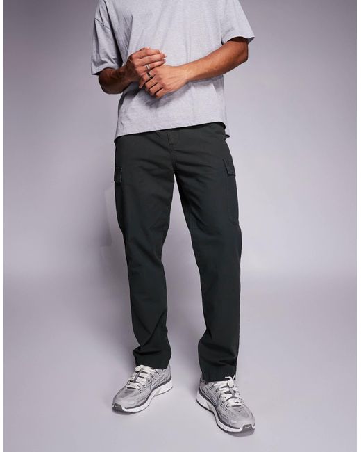 Barbour Gray Ripstop Cargo Trouser for men