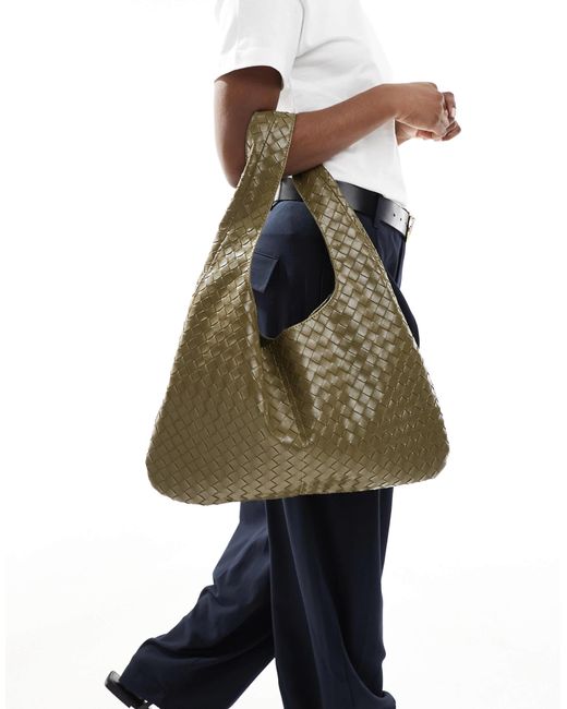 Cotton On Green Cotton On Ava Tote Bag