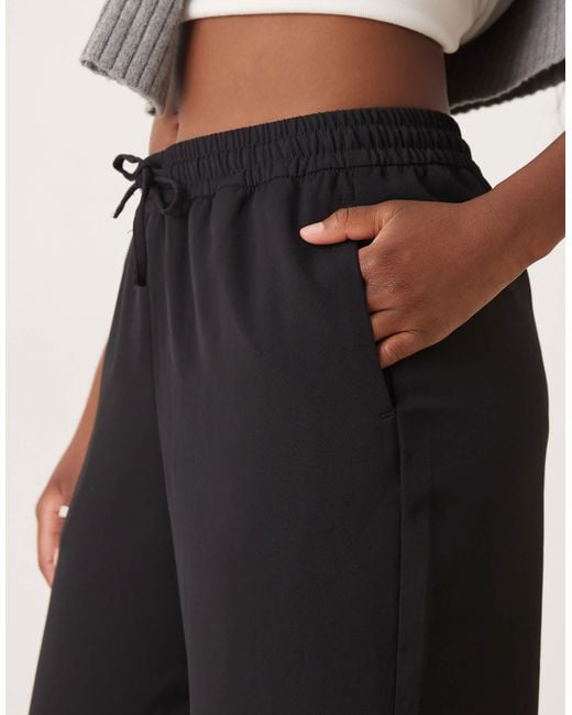 JJXX Black Wide Leg Trousers