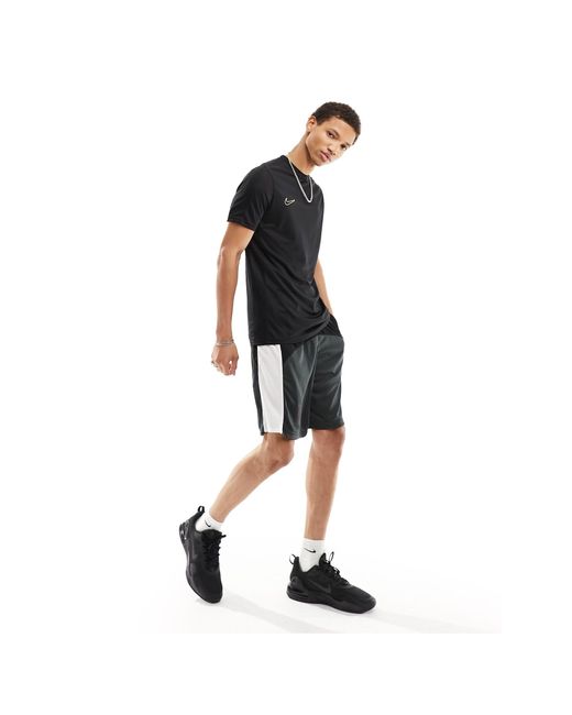 Academy dri-fit - t-shirt nera di Nike Football in Black da Uomo