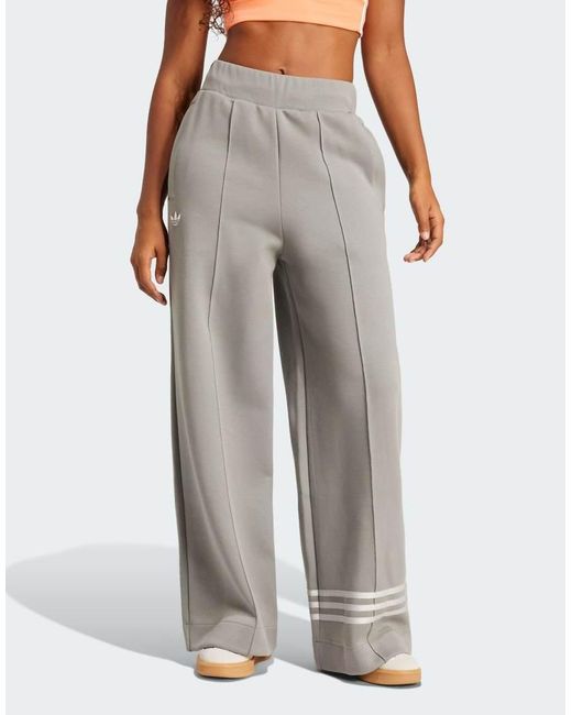 Adidas Originals Gray Adicolor Neuclassics Track Pants