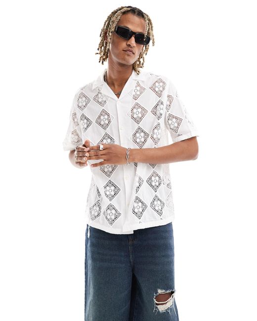 Vista - t-shirt di AllSaints in White da Uomo