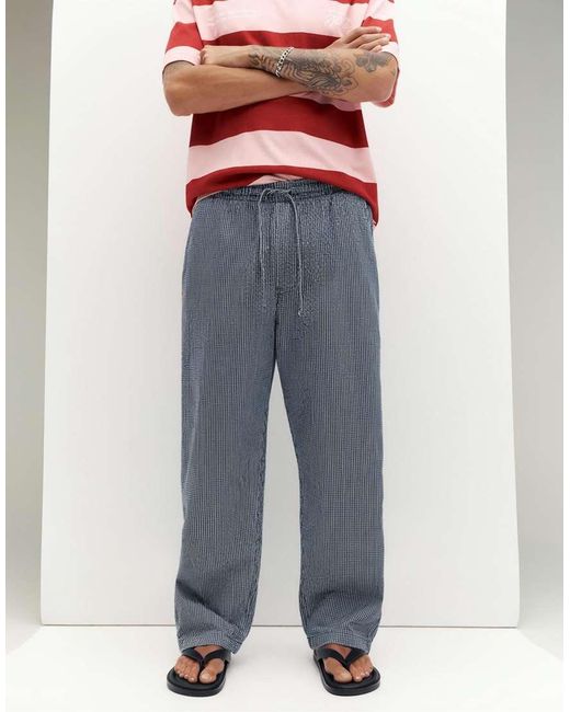 Pull&Bear Denim Joggingbroek in het Red voor heren