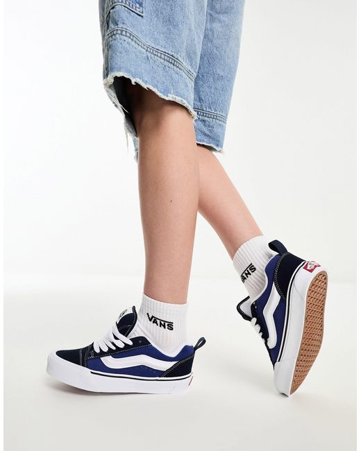 Vans Blue Knu Skool Chunky Sneakers