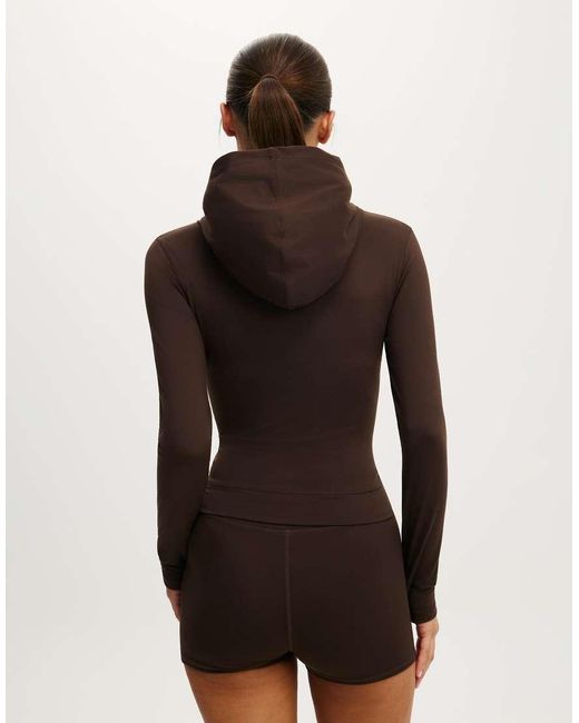 Cotton On Brown Ultra Soft Hooded Jacket