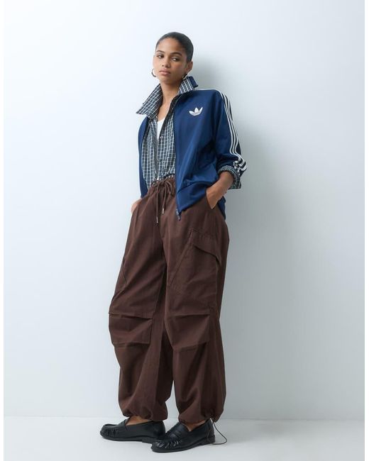 Adidas Originals Blue Firebird Loose Track Top