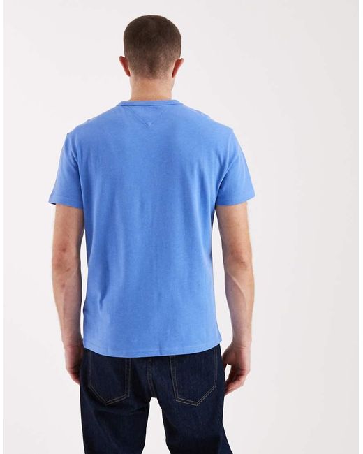 Tommy Hilfiger Blue Badge Tonal Logo T-shirt for men