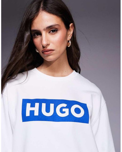 HUGO Blue Classic Crew Sweats