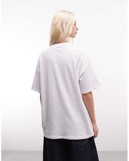 Collusion White Unisex T-shirt