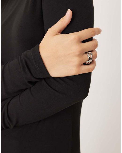 Mango Blue Long Sleeve T-shirt