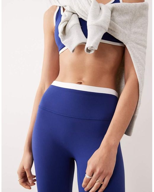 Abercrombie & Fitch Blue Ypb 7/8 Leggings Co-Ord