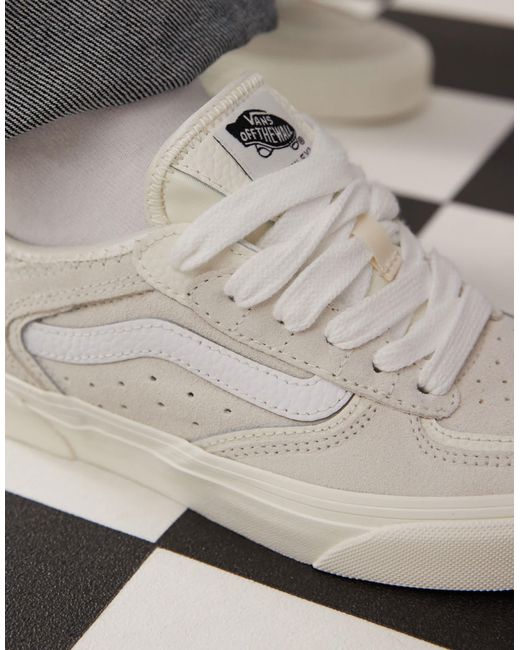 Rowley classic - baskets en daim - cassé Vans en coloris Black