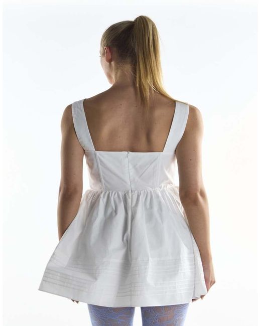 Collective The Label White Corset Mini Dress