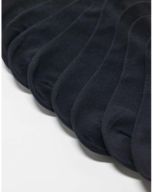 New Look Metallic Multi-Pack Low-Cut Socks for men
