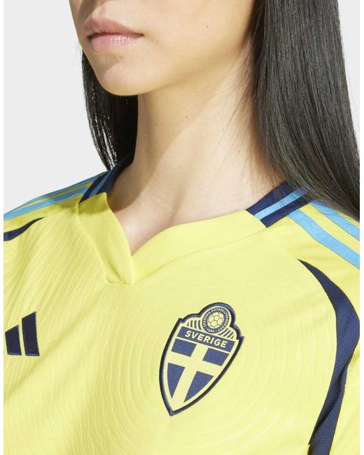 Adidas Originals Yellow Sweden 24 Home Jersey