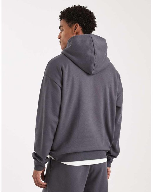 New Look Blue Oversized Hoodie Co-ord for men