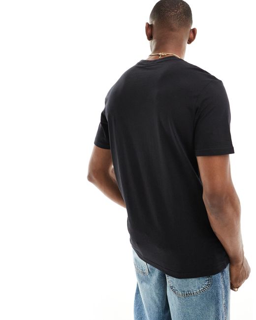 Camiseta con estampado "barcelona" Only & Sons de hombre de color Black