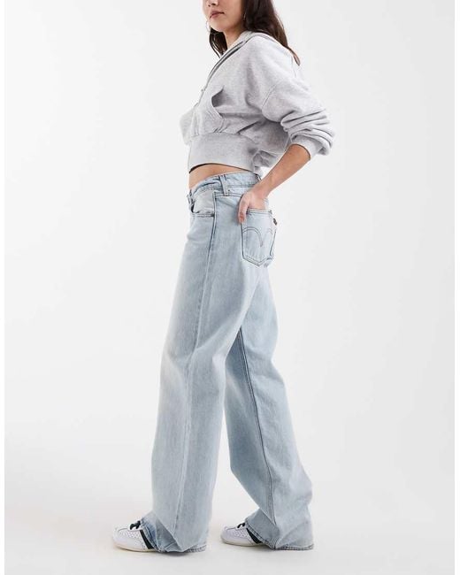 Levi's Blue Low Loose Jeans